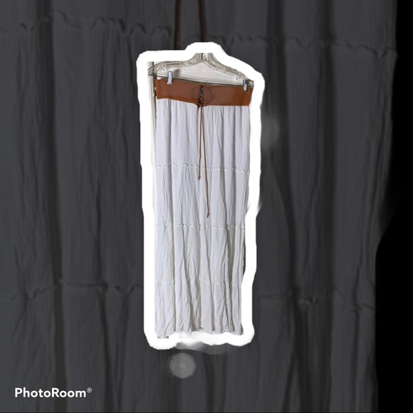 Streetwear Society Dresses & Skirts - 4 for $20 / Boho White Skirt